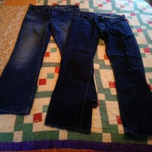 Lot of 2 mossimo men's jeans